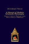 A Manual of Modern Scholastic Philosophy