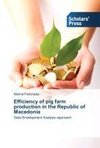 Efficiency of pig farm production in the Republic of Macedonia