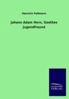 Johann Adam Horn, Goethes Jugendfreund