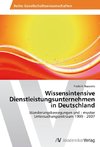 Wissensintensive Dienstleistungsunternehmen in Deutschland