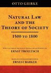 Natural Law and the Theory of Society 1500 to 1800