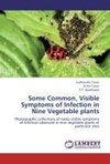 Some Common, Visible Symptoms of Infection in Nine Vegetable plants