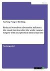 Reduced wavefront aberration influence the visual function after the senile cataract surgery with an aspherical intraocular lens