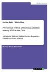 Prevalence of Iron Deficiency Anaemia among Adolescent Girls