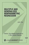 Fox, J: Multiple and Generalized Nonparametric Regression