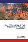 Effect Of Forest Fire On Soil Properties In Degraded Shola Forest