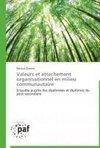 Valeurs et attachement organisationnel en milieu communautaire