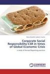 Corporate Social Responsibility-CSR in times of Global Economic Crisis