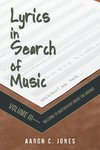 Lyrics in Search of Music