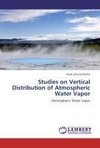 Studies on Vertical Distribution of Atmospheric Water     Vapor