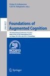 Foundations of Augmented Cognition