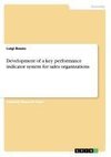 Development of a key performance indicator system for sales organizations