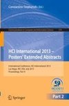 HCI International 2013 - Posters' Extended Abstracts