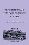 Western Maryland Newspaper Abstracts, Volume 2