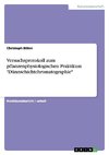 Versuchsprotokoll zum pflanzenphysiologischen Praktikum 