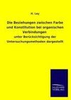 Die Beziehungen zwischen Farbe und Konstitution bei organischen Verbindungen