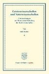 Geisteswissenschaften und Naturwissenschaften