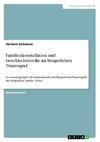 Familienkonstellation und Geschlechterrolle im Bürgerlichen Trauerspiel