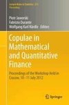 Copulae in Mathematical and Quantitative Finance