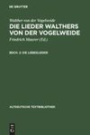 Die Liebeslieder