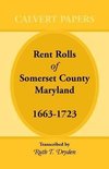 Rent Rolls of Somerset County, Maryland, 1663-1723