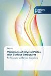 Vibrations of Crystal Plates with Surface Structures