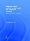 Statistical Power Analysis for the Social and Behavioral Sciences