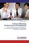 Factors Affecting Performance of Employees