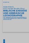 Biblische Exegese und hebräische Lexikographie