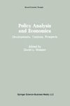 Policy Analysis and Economics