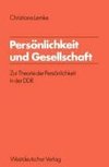 Persönlichkeit und Gesellschaft