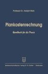 Plankostenrechnung