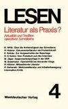 Literatur als Praxis?