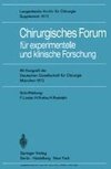 Chirurgisches Forum für experimentelle und klinische Forschung