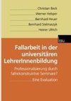 Fallarbeit in der universitären LehrerInnenbildung