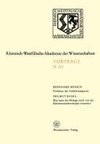 Probleme der Gedächtnisspuren. Was kann der Biologe noch von der Elektronenmikroskopie erwarten?