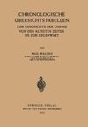 Chronologische Übersichtstabellen