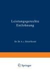 Leistungsgerechte Entlohnung