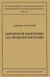 Mathieusche Funktionen und Sphäroidfunktionen