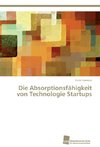 Die Absorptionsfähigkeit von Technologie Startups