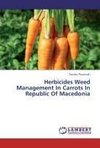 Herbicides Weed Management In Carrots In Republic Of Macedonia