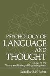 Psychology of Language and Thought