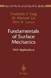 Fundamentals of Surface Mechanics