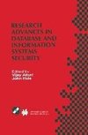 Research Advances in Database and Information Systems Security