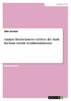 Analyse lärmbelasteter Gebiete der Stadt Bochum mittels Schallsimulationen