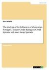 The Analysis of the Influence of a Sovereign Foreign LT Issuer Credit Rating on Credit Spreads and Asset Swap Spreads