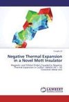 Negative Thermal Expansion in a Novel Mott Insulator