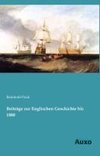 Beiträge zur Englischen Geschichte bis 1880