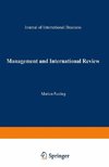 Management and International Review