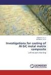 Investigations for casting of Al-SiC metal matrix composite